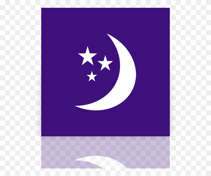 565x641 Powerhibernatemirror Crescent, Symbol, Star Symbol, Flag HD PNG Download