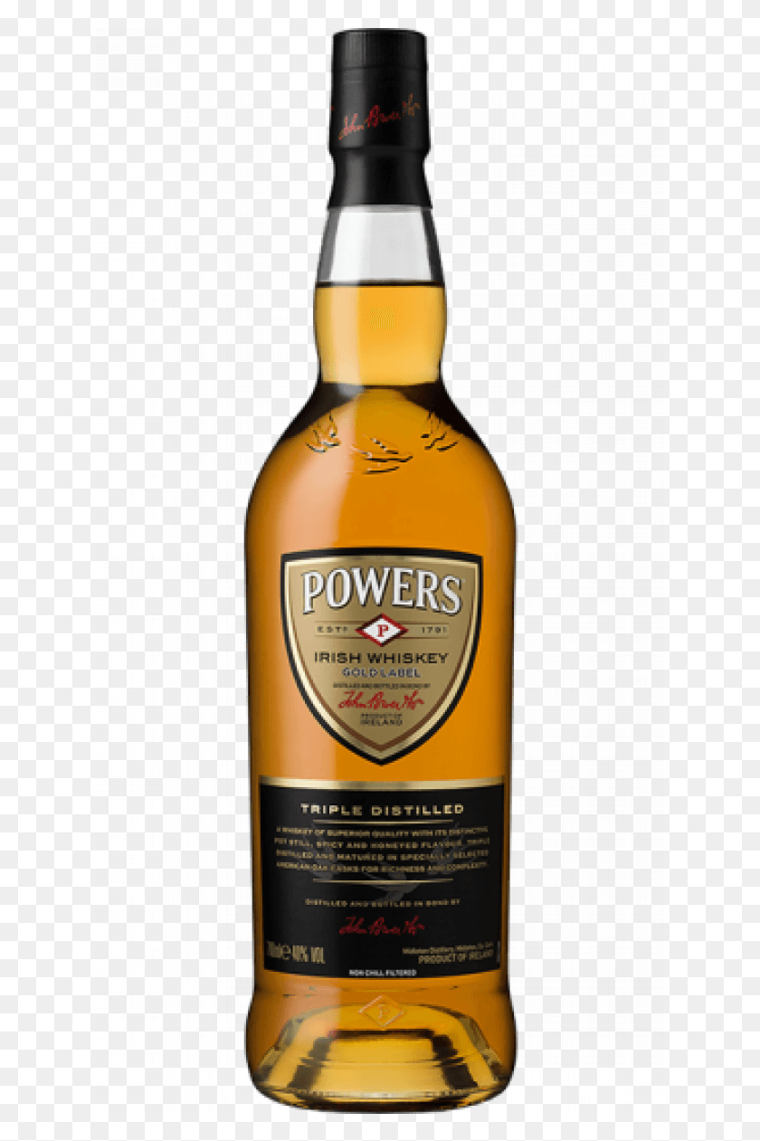 629x1201 Powers Gold Label 70cl Powers Gold Label, Liquor, Alcohol, Beverage HD PNG Download