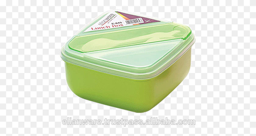 445x387 Pp Box With Fork And Spoon Pp Box With Fork And Spoon Plastic, Bathtub, Tub, Food HD PNG Download