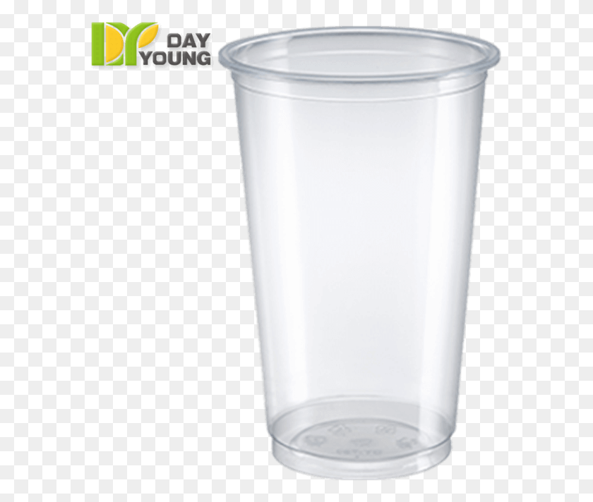 583x652 Pp Cup Clear Oz Pint Glass, Shaker, Bottle, Plastic HD PNG Download