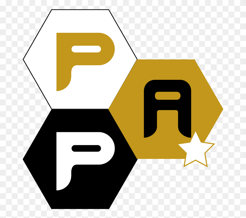 687x685 Ppa Logo Color Schemes Graphic Design, Symbol, Text, Star Symbol Descargar Hd Png