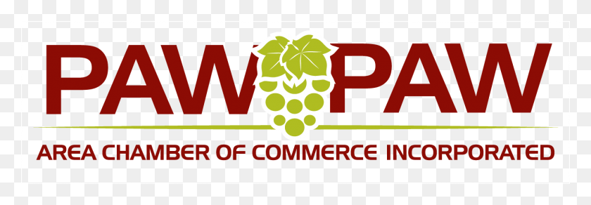 1377x410 Descargar Png Ppcc Logo 2018 Paw Paw Cámara De Comercio, Gráficos, Texto Hd Png