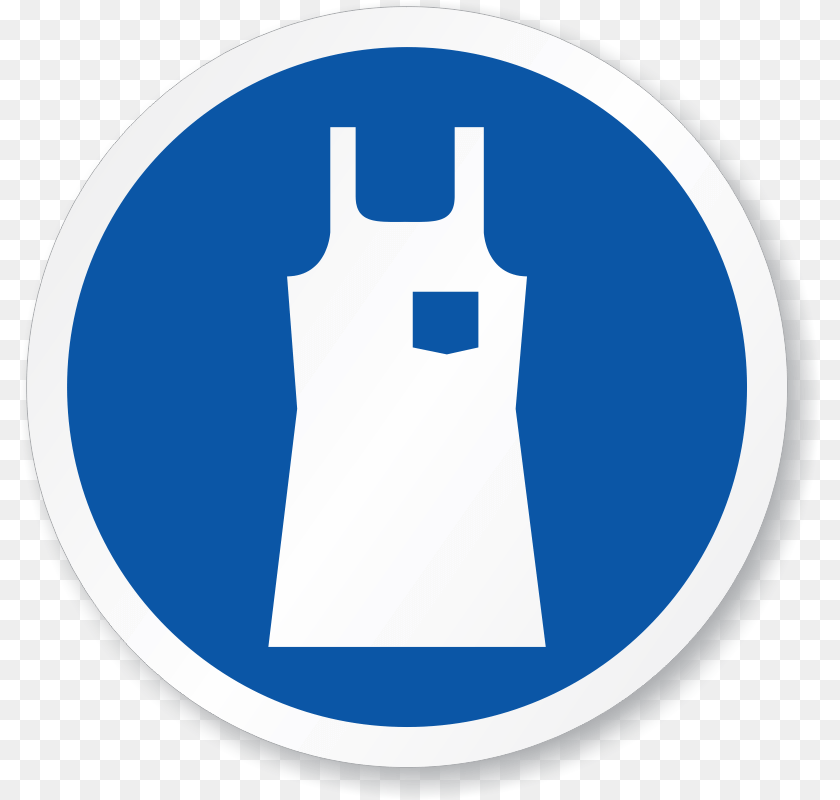 Ppe Symbols Apron Ppe Symbol Clipart PNG