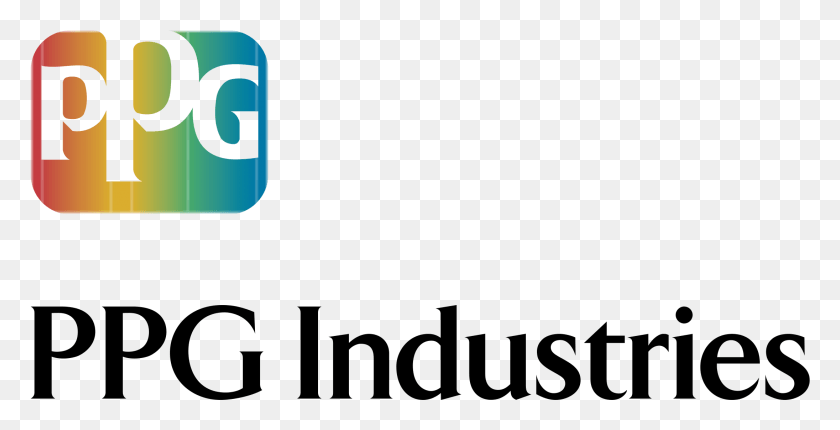 2191x1040 Ppg Logo Ppg Industries Logo Sticker, Pill, Medication, Text HD PNG Download