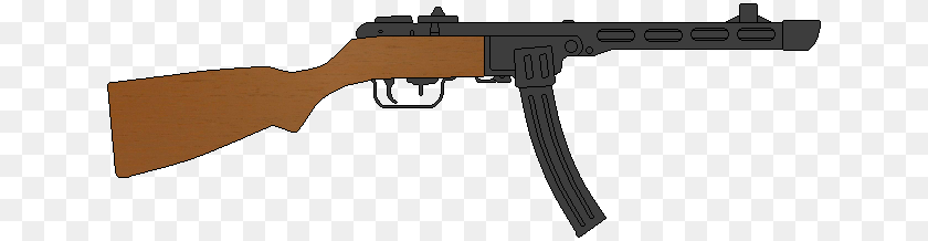 Ppsh, Firearm, Gun, Rifle, Weapon Sticker PNG