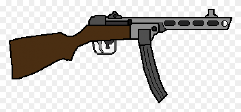 979x415 Ppsh 41 Assault Rifle, Gun, Weapon, Weaponry HD PNG Download