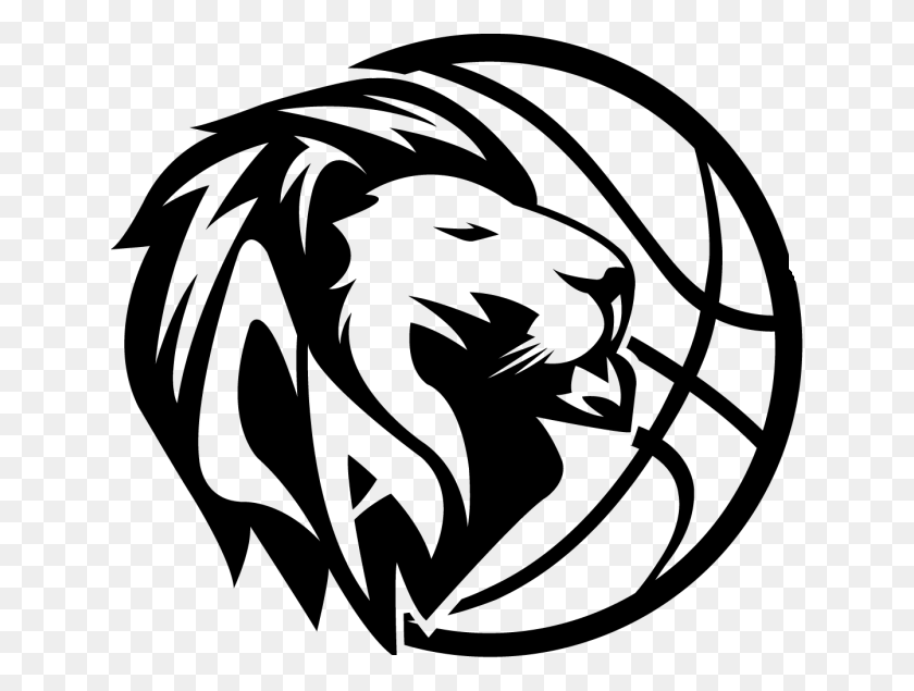 637x575 Practices Take Place At Hillel 9120 Olympic Boulevard Lion Basketball Logo, Gray, World Of Warcraft HD PNG Download