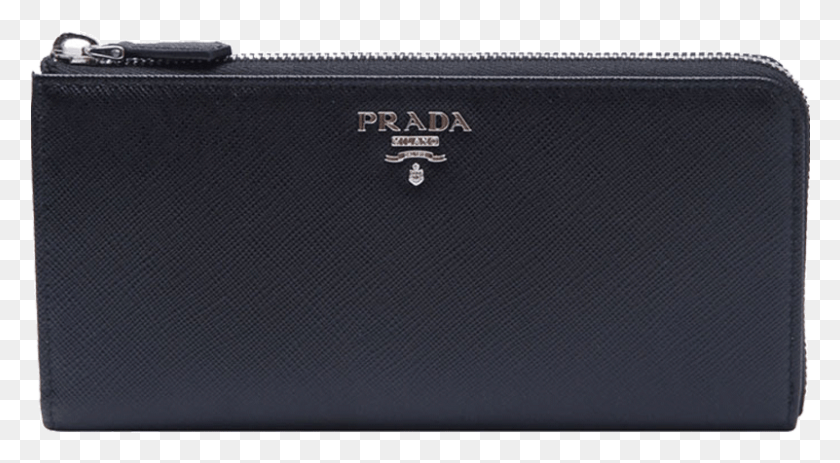 801x414 Pradaprada Black Metal Logo Decorative Leather Ladies Prada, Accessories, Accessory, Wallet HD PNG Download