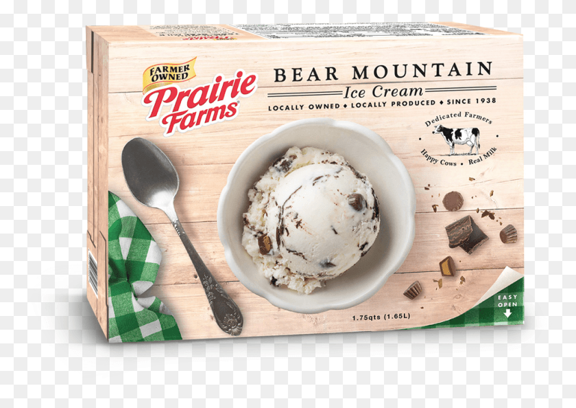960x658 Prairie Farms 56 Oz Ice Cream Ice Cream, Spoon, Cutlery, Cream HD PNG Download