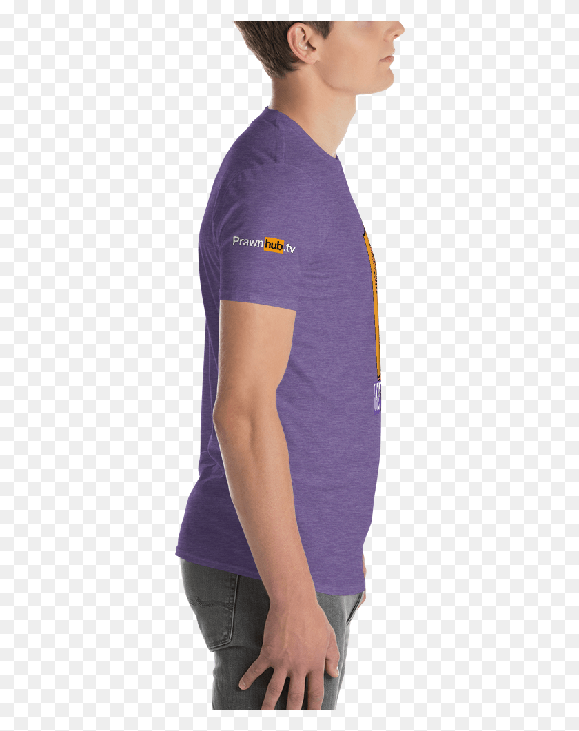 334x1001 Prawln Twitch Premium Tee Sleeve, Clothing, Apparel, Person HD PNG Download
