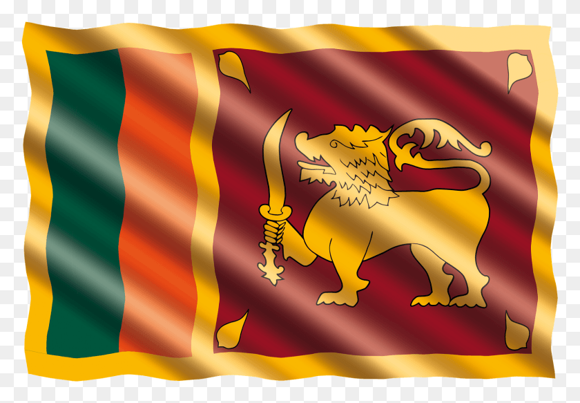 1636x1097 Orar Por El Sur De Asia Bandera De Sri Lanka, Texto, Símbolo, Fuego Hd Png