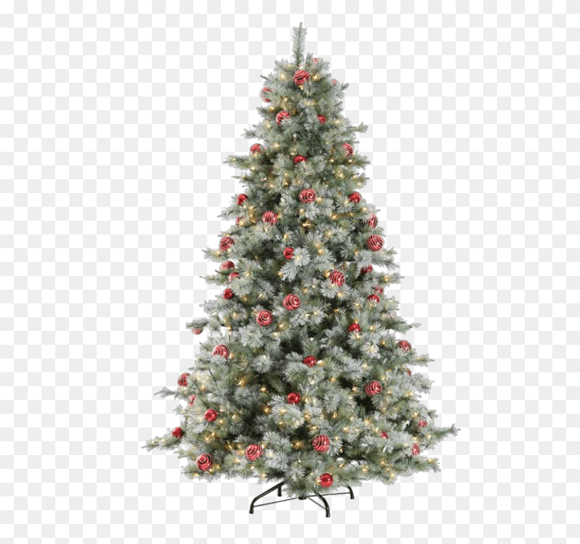 496x729 Pre Lit Christmas Trees Un Lite Christmas Trees Christmas Tree, Tree, Ornament, Plant HD PNG Download
