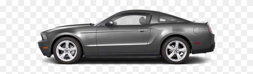 591x187 Descargar Png Ford Mustang Gt Premium 2015 Honda Civic Coupe Silver, Coche, Vehículo, Transporte Hd Png