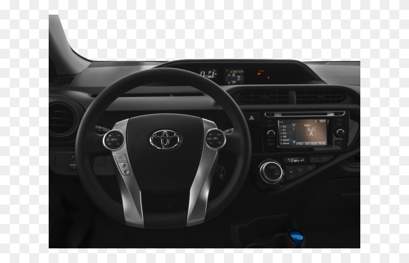 640x480 Descargar Png Toyota Prius C 5Dr Hb Cuatro Rojo 2015 Toyota Prius C Png, Coche, Vehículo, Transporte Hd Png