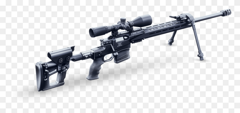 1207x521 Precision Modular Tactical Sniper And Hunting Rifle Best .308 Sniper Rifle, Gun, Weapon, Weaponry HD PNG Download