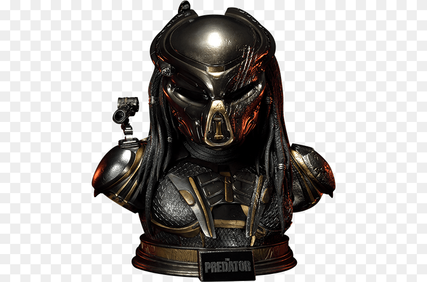 480x555 Predator Fugitive Predator Deluxe Life Size Bust, Adult, Female, Person, Woman Clipart PNG