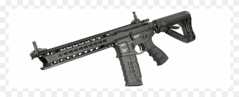 1201x432 Predator Paintball Gun M4 Gc16 Predator Gampg, Weapon, Weaponry, Rifle HD PNG Download