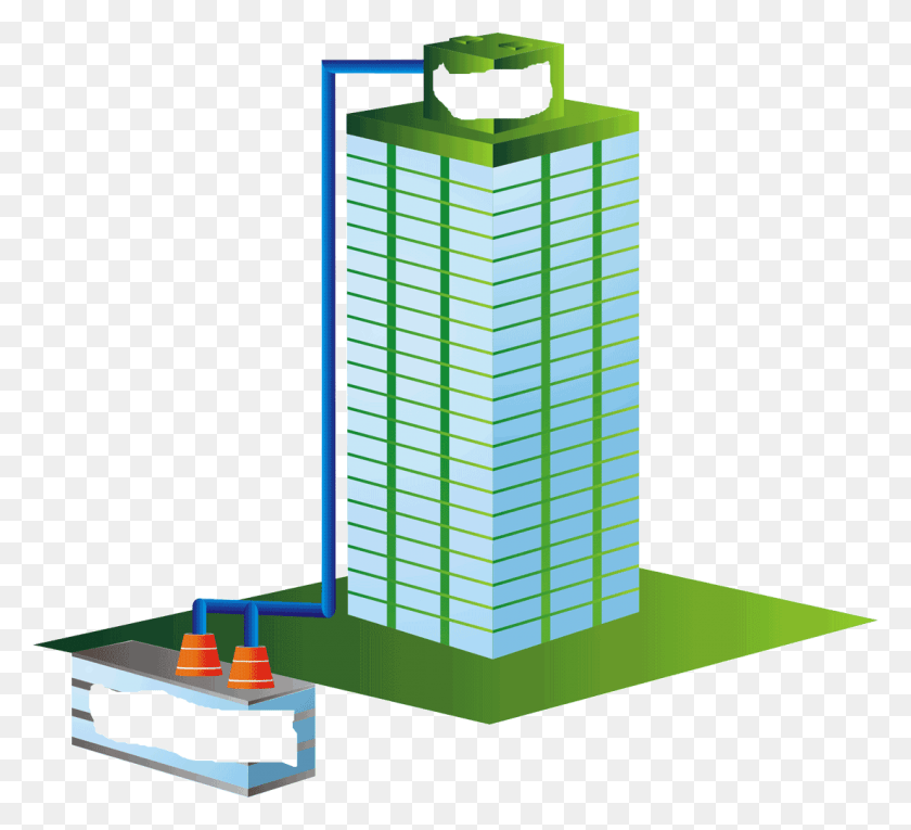 1105x1000 Predio Embracon T Tower Block, Can, Tin, Stand HD PNG Download