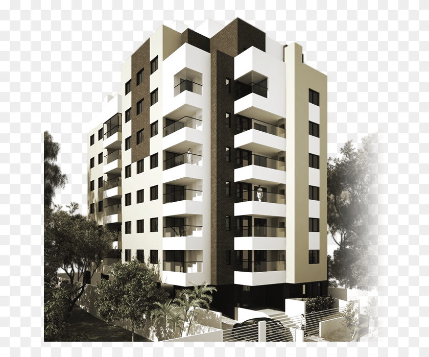 669x639 Predio Residencial Tower Block, High Rise, City, Urban HD PNG Download