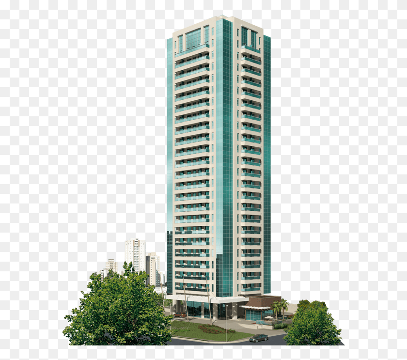 584x683 Predio Tower Block, High Rise, City, Urban HD PNG Download