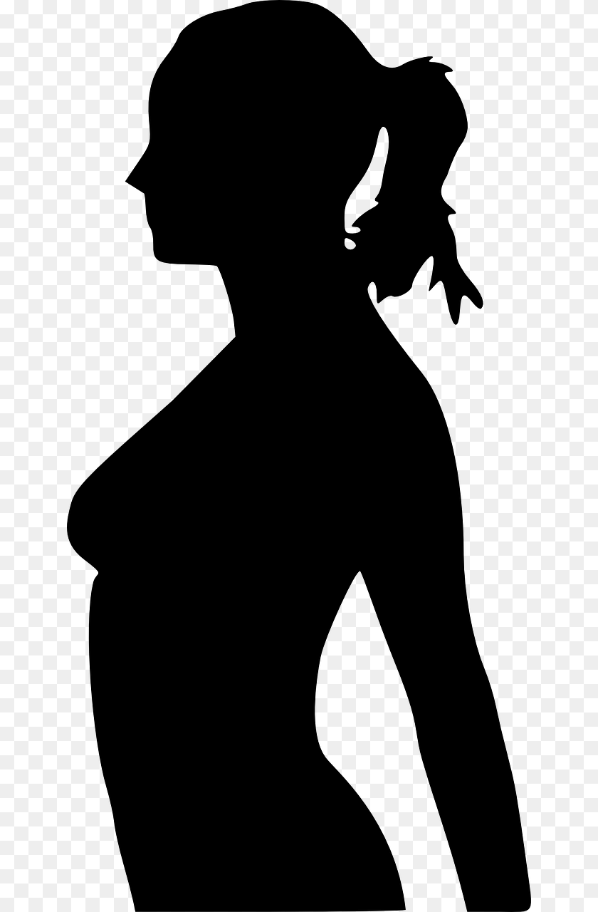 652x1280 Pregnant Women No Background, Gray PNG