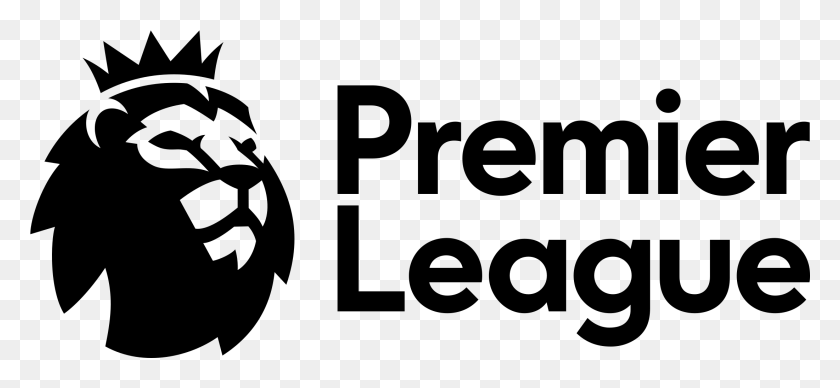2201x928 Premier League Logo White, Nature, Outdoors, Night HD PNG Download