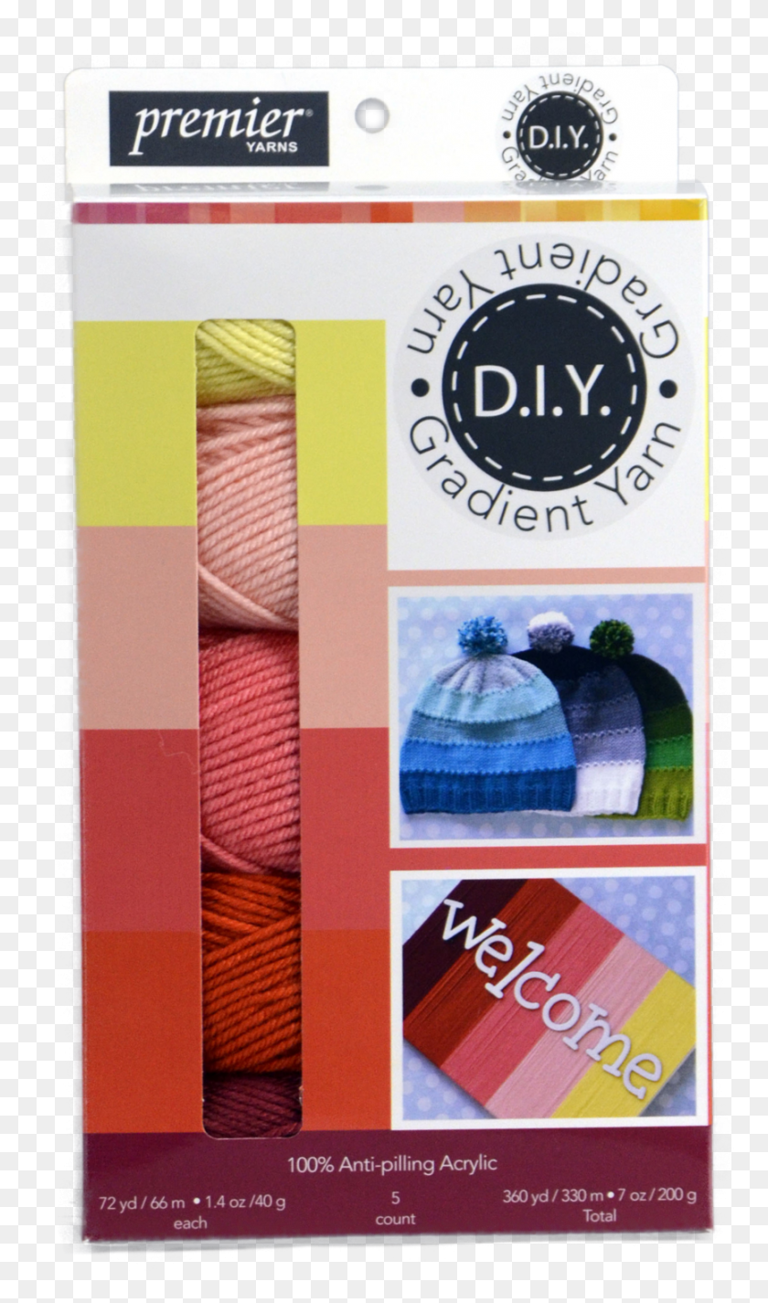 864x1513 Premier Yarns Premier Diy Gradient Yarn Box Sunset Art Paper, Poster, Advertisement, Home Decor HD PNG Download
