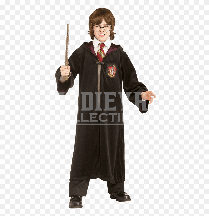 462x807 Premium Harry Potter Childs Hogwarts Robe Harry Potter Costume For Kids, Tie, Accessories, Clothing HD PNG Download