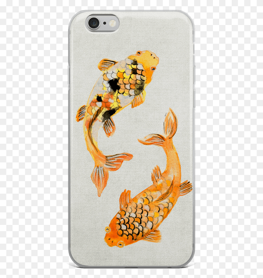 416x830 Premium Iphone Case Koi, Animal, Bird HD PNG Download