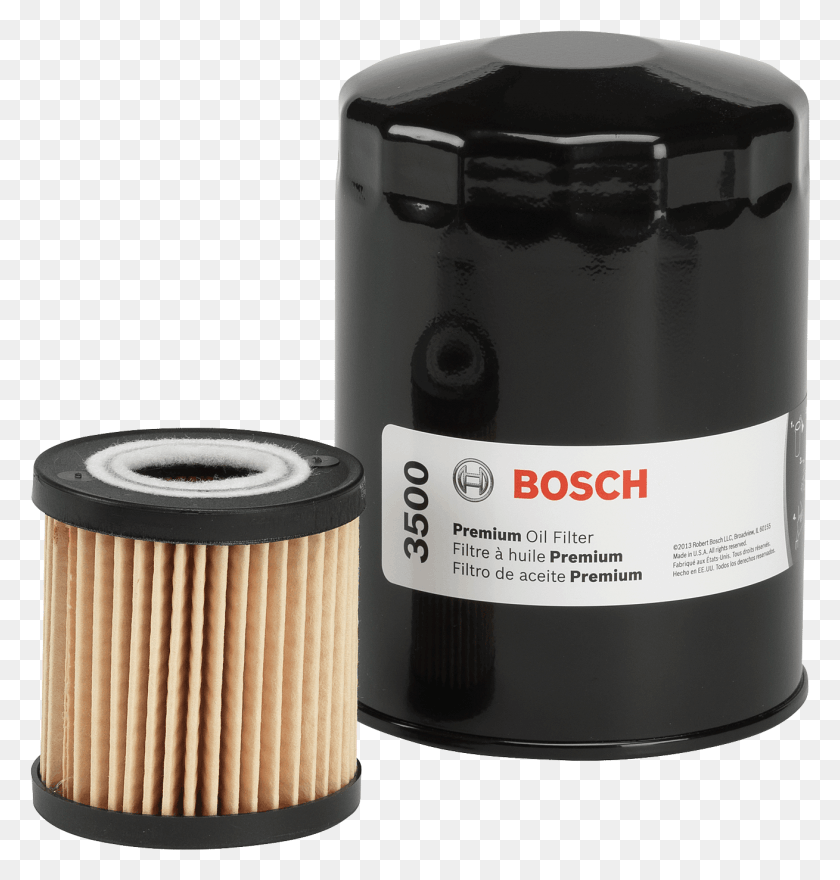 1309x1377 Premium Oil Filters Filtro De Aceite Bosch, Label, Text, Cylinder HD PNG Download