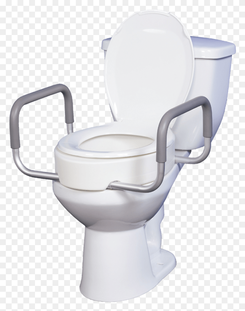782x1009 Premium Toilet Seat Riser With Removable Arms Toilet Seat Riser, Room, Indoors, Bathroom HD PNG Download