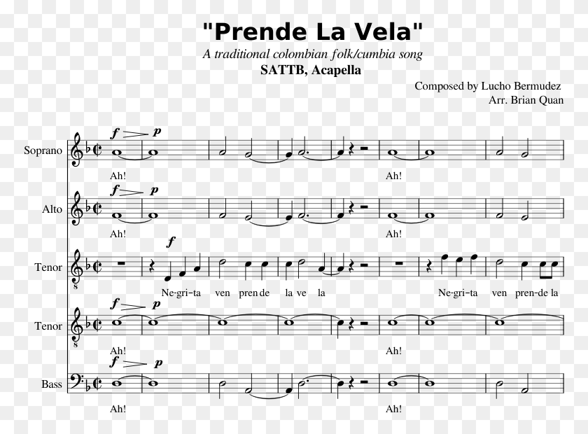 773x560 Prende La Vela Sheet Music Composed By Composed By Sheet Music, Gray, World Of Warcraft HD PNG Download