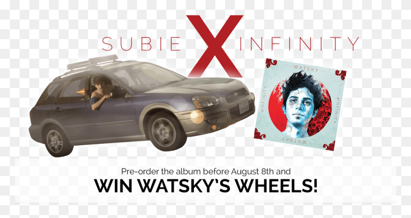 1021x506 Preorder X Infinity By Watsky And Enter For A Chance Watsky Subaru, Car, Vehicle, Transportation HD PNG Download