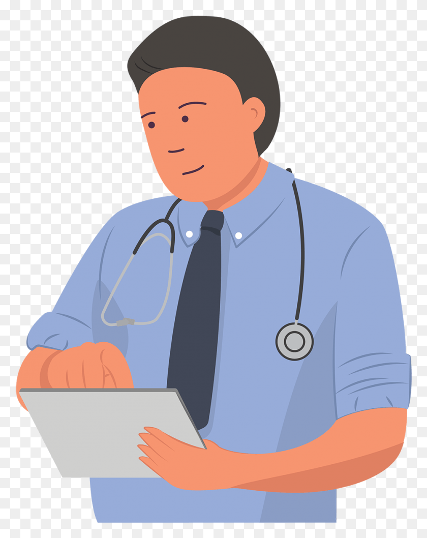 929x1189 Prep Is A Revalidation Management System For All Doctors Cartoon, Person, Human, Doctor HD PNG Download