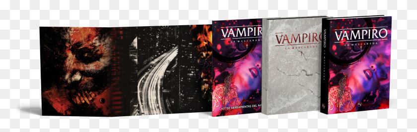 2413x641 Prepedido De Vampiro Vampiro La Mascarada 5 Edicion, Advertisement, Poster, Road HD PNG Download