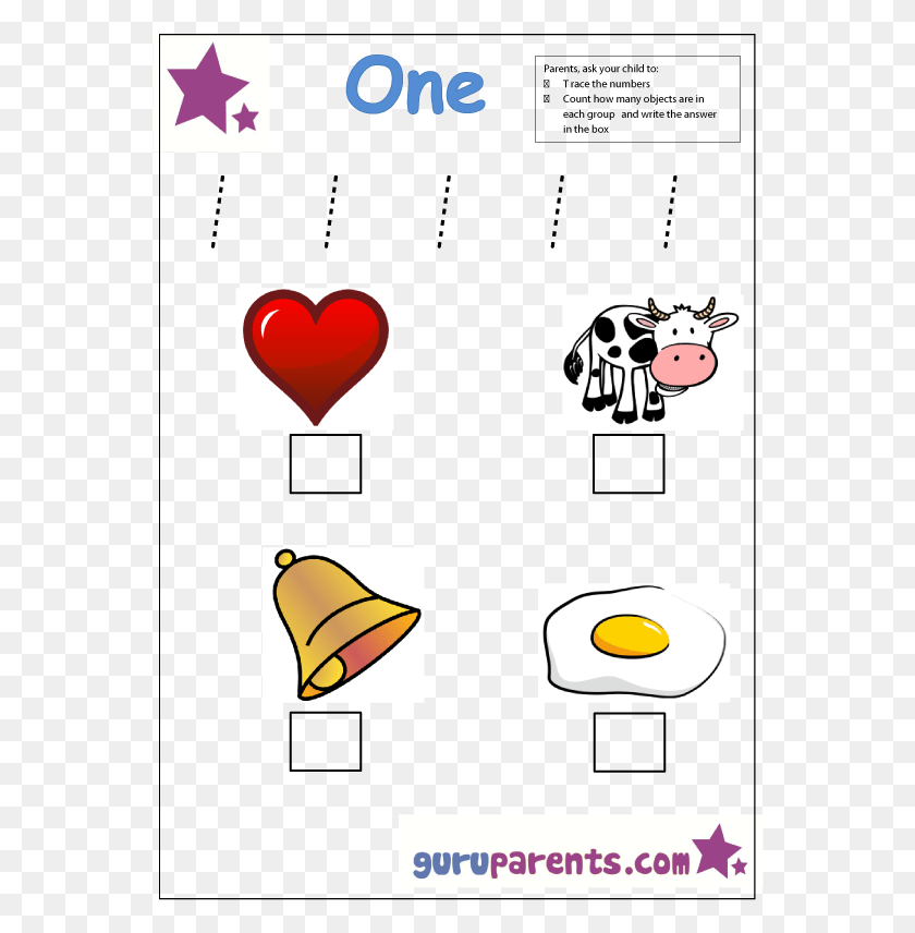 562x796 Preschool Number 1 Worksheet Activity For Number, Clothing, Apparel, Party Hat HD PNG Download