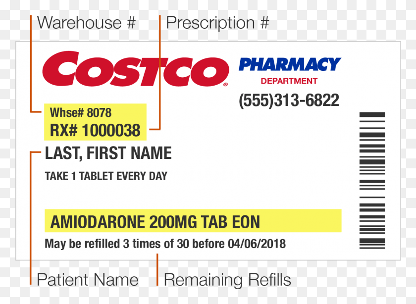 1392x990 Prescription Costco Wholesale, Advertisement, Poster, Flyer HD PNG Download