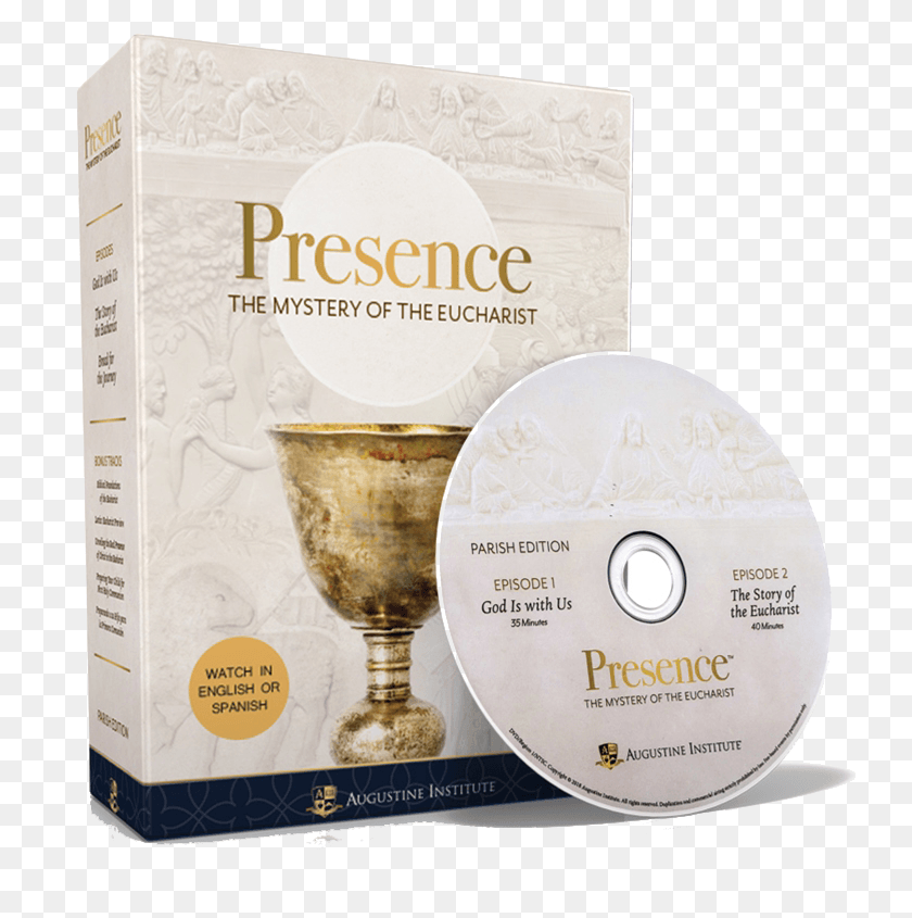 739x785 Presence The Mystery Of The Eucharist Parish Edition Presence Dvd Augustine Institute, Disk, Glass HD PNG Download