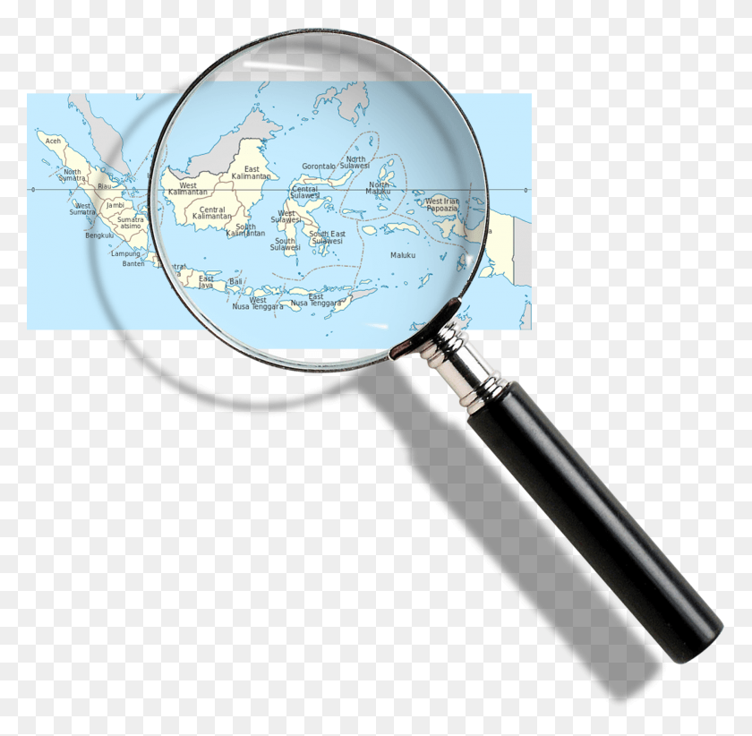 1877x1835 Present In 30 Cities In Indonesia Circle, Magnifying, Lamp HD PNG Download