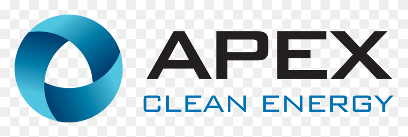 1805x516 Presented In Partnership With Apex Clean Energy Logo, Text, Symbol, Trademark HD PNG Download