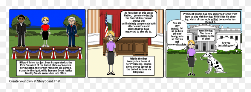 1145x368 President Clinton Cartoon, Jury, Person, Comics HD PNG Download