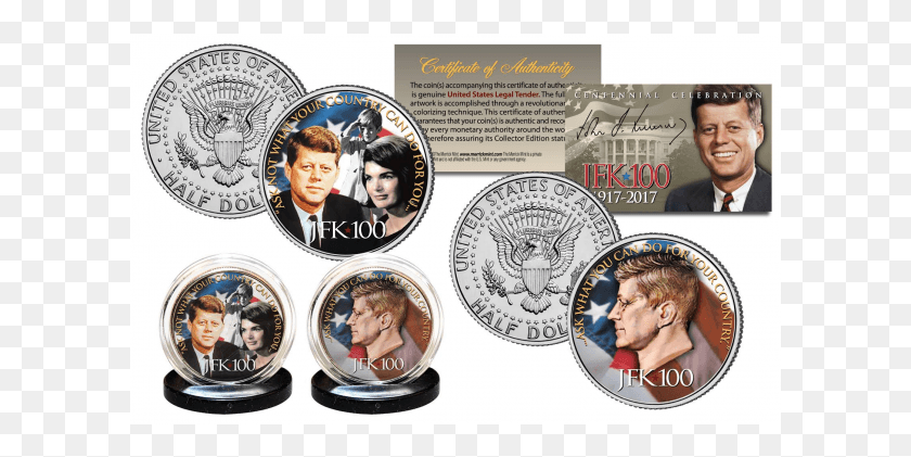 601x361 President John F Melania Trump Coin, Person, Human, Money HD PNG Download