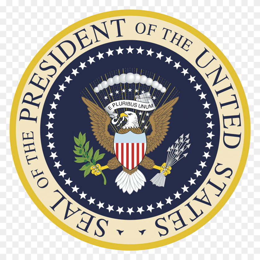 2191x2191 President Of The United States Logo Transparent President Of The United States, Logo, Symbol, Trademark HD PNG Download