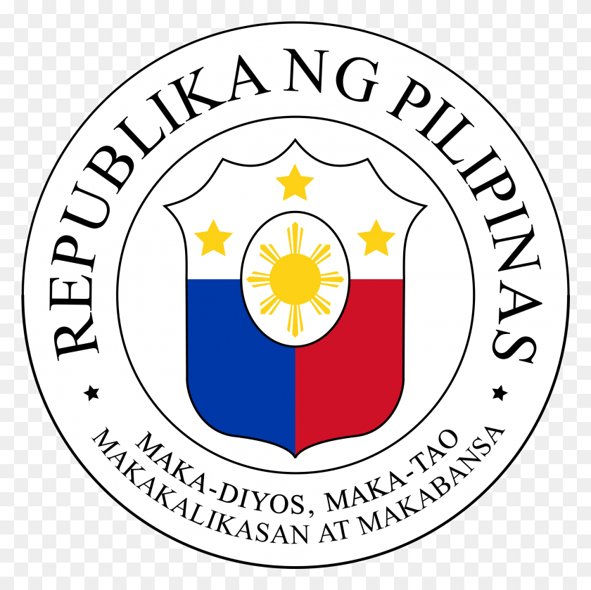 1995x1994 El Presidente De La República De Filipinas, Sello, Logotipo, Símbolo, Marca Registrada Hd Png