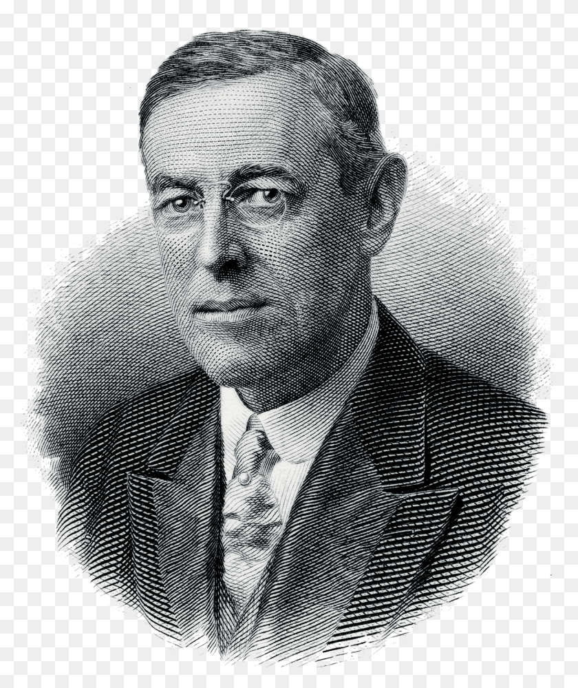 1200x1445 El Presidente Woodrow Wilson Woodrow Wilson Hizo La Guerra, Corbata, Accesorios, Accesorio Hd Png