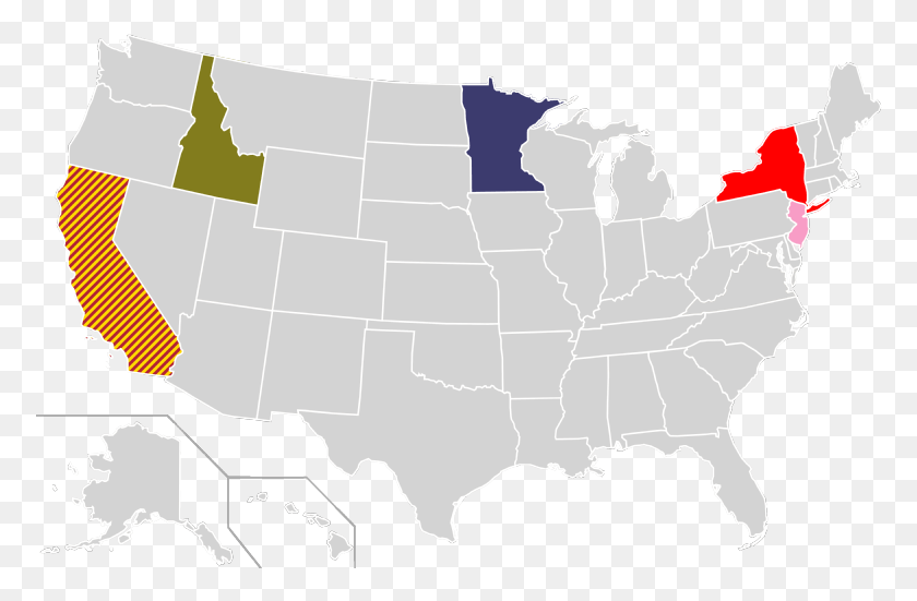 776x491 Presidential Candidate Home State Locator Map 1984 Lgbt Anti Discrimination Laws, Diagram, Plot, Atlas HD PNG Download