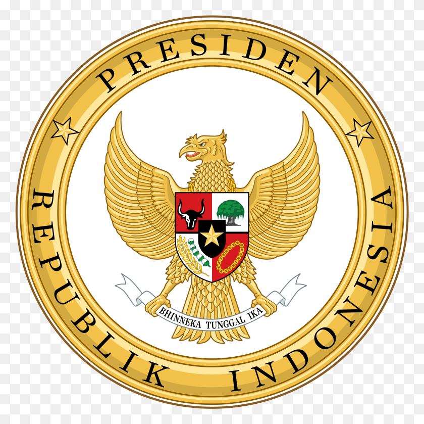 1954x1953 Президентский Клипарт Президентская Печать Президент Республики Индонезия, Символ, Логотип, Товарный Знак Hd Png Скачать