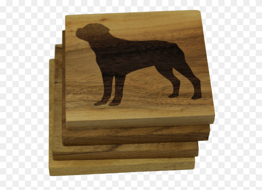596x550 Prestige Decanters Rottweiler Coasters 600x563 Pug, Wood, Plywood, Tabletop HD PNG Download