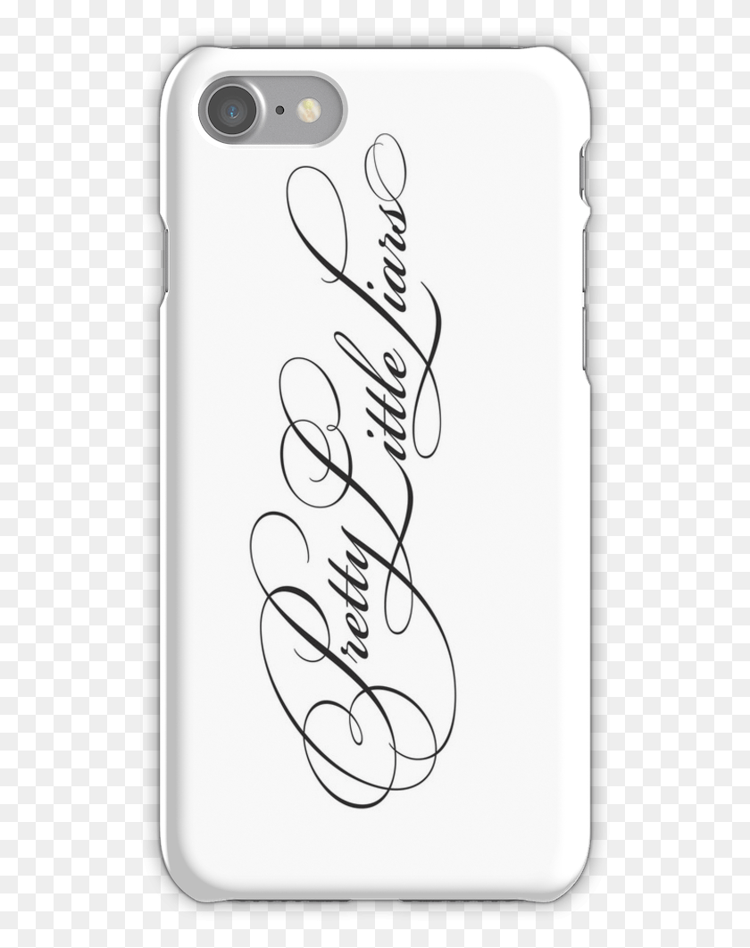 527x1001 Pretty Little Liars Logo Phone Case Iphone 7 Snap Case Ariana Grande Phone Case 7 Rings, Text, Calligraphy, Handwriting HD PNG Download