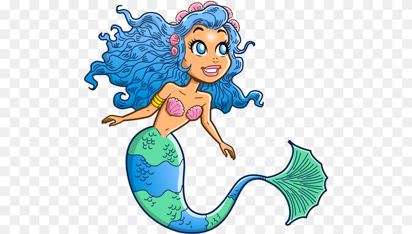 500x478 Pretty Mermaid, Face, Head, Person, Adult Clipart PNG